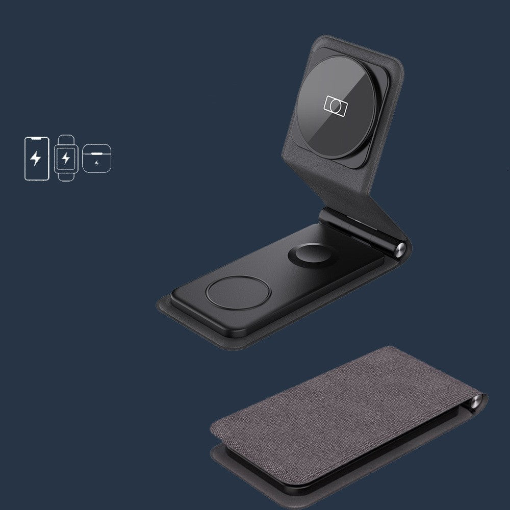 The New Wireless Charger 3-in-1 Folding Wireless Charger