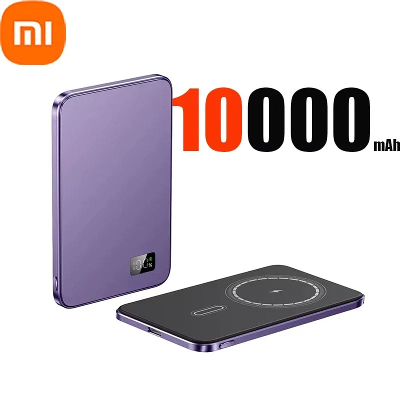 Xiaomi 10000mAh Thin Magnetic Wireless Power Bank PD25W Fast Charging Portable External Battery for Magsafe For iPhone Samsung