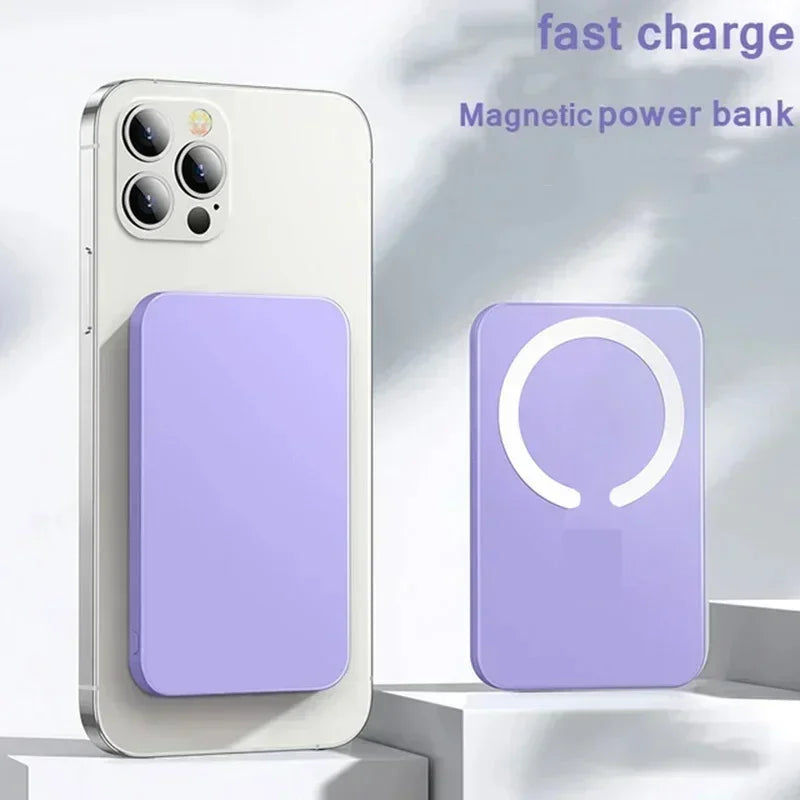 Xiaomi10000mAh Magnetic Power Bank Wireless Portable Fast Charger for Magsafe Powerbank PD20W External Spare Battery for IPhone