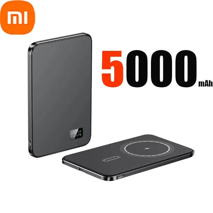 Xiaomi 10000mAh Thin Magnetic Wireless Power Bank PD25W Fast Charging Portable External Battery for Magsafe For iPhone Samsung