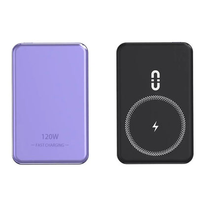 100000mAh Magsafe Charger Power Bank Thin and Light Portable Magnetic Wireless Fast Charging Power Bank Suitable for iPhone