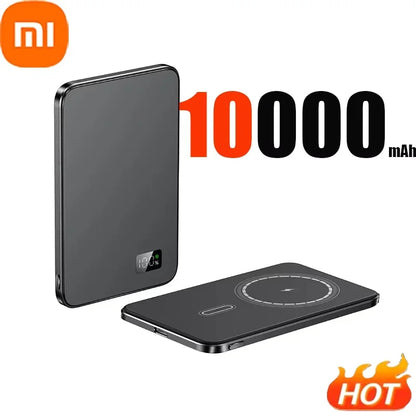 Xiaomi 10000mAh Thin Magnetic Wireless Power Bank PD25W Fast Charging Portable External Battery for Magsafe For iPhone Samsung