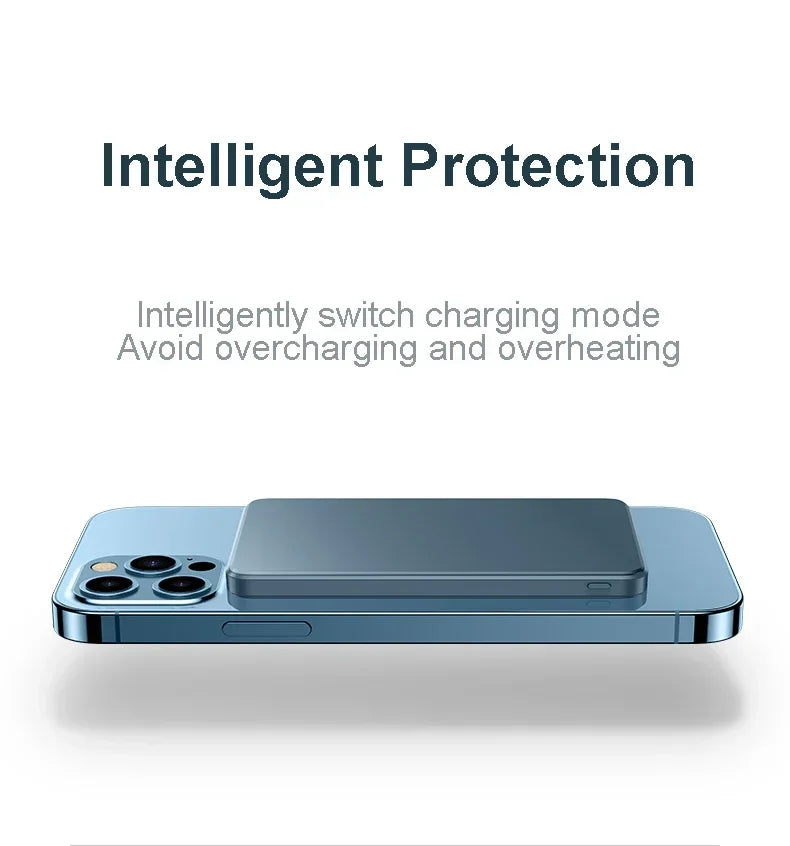 Xiaomi10000mAh Magnetic Power Bank Wireless Portable Fast Charger for Magsafe Powerbank PD20W External Spare Battery for IPhone