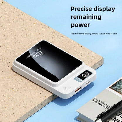 Magnetic Wireless 10000mAh 22.5W Power Bank Fast Charger For Magsafe Portable Auxiliary Battery Pack For Iphone Huawei