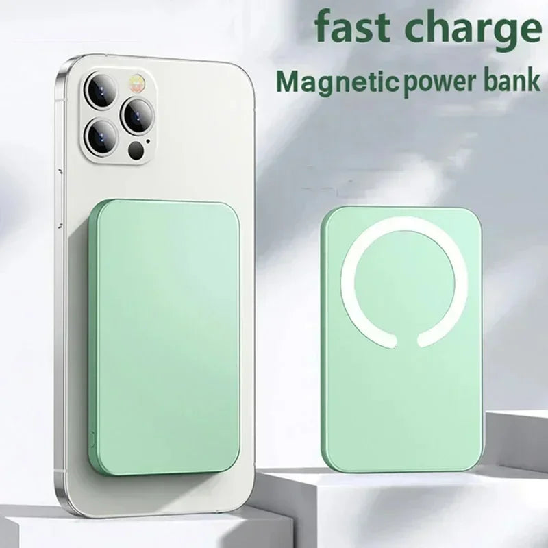 Xiaomi10000mAh Magnetic Power Bank Wireless Portable Fast Charger for Magsafe Powerbank PD20W External Spare Battery for IPhone