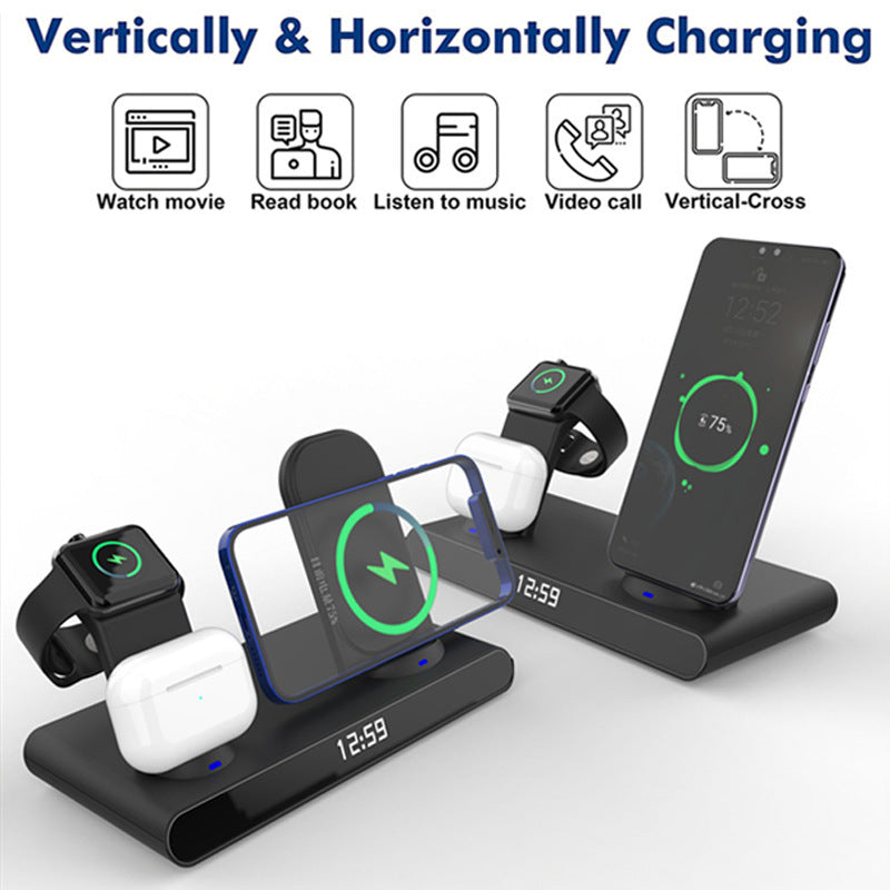 3 In 1 Folding Wireless Charger For Home Use